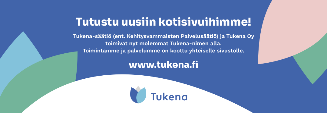 ilmoitus tukenan uudet kotisivut www.tukena.fi